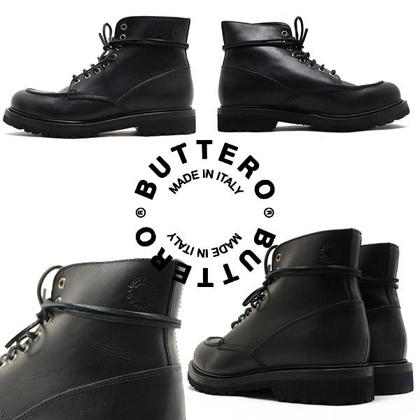 BUTTERO ブッテロ 日本正規品 ビブラムソール・モカシントゥ・レース