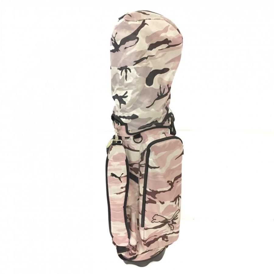 30%OFF価格／PUMA プーマ スタンド式キャディバッグ ライトグレー