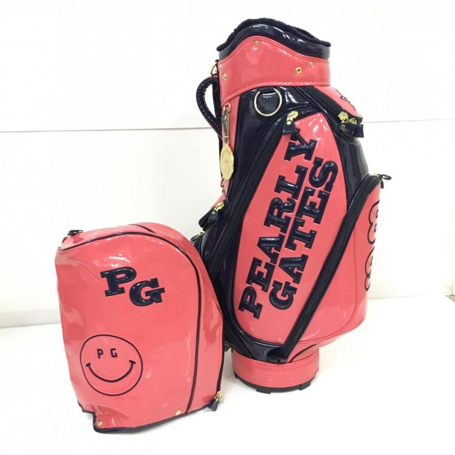 40%OFF価格／PEARLY GATES パーリーゲイツ キャディバッグ ピンク