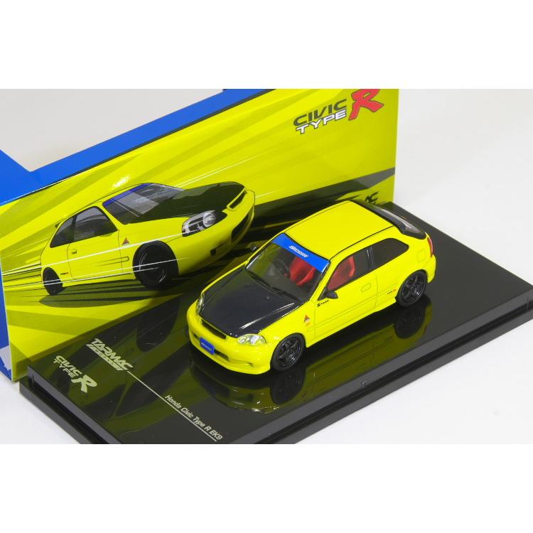 TARMAC Works 1/64 ホンダ スプーン シビック タイプR EK9 イエロー