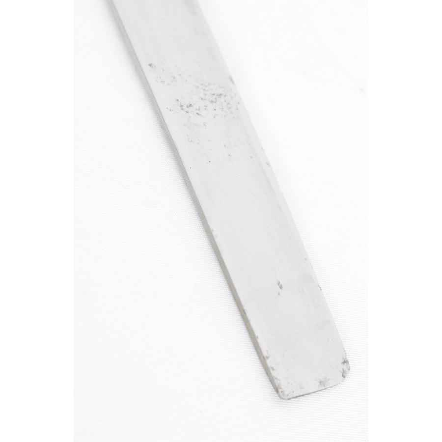 正本 秀 霞 蛸引き包丁 尺一 八角 黒檀柄 鞘付 刃渡り約340mm