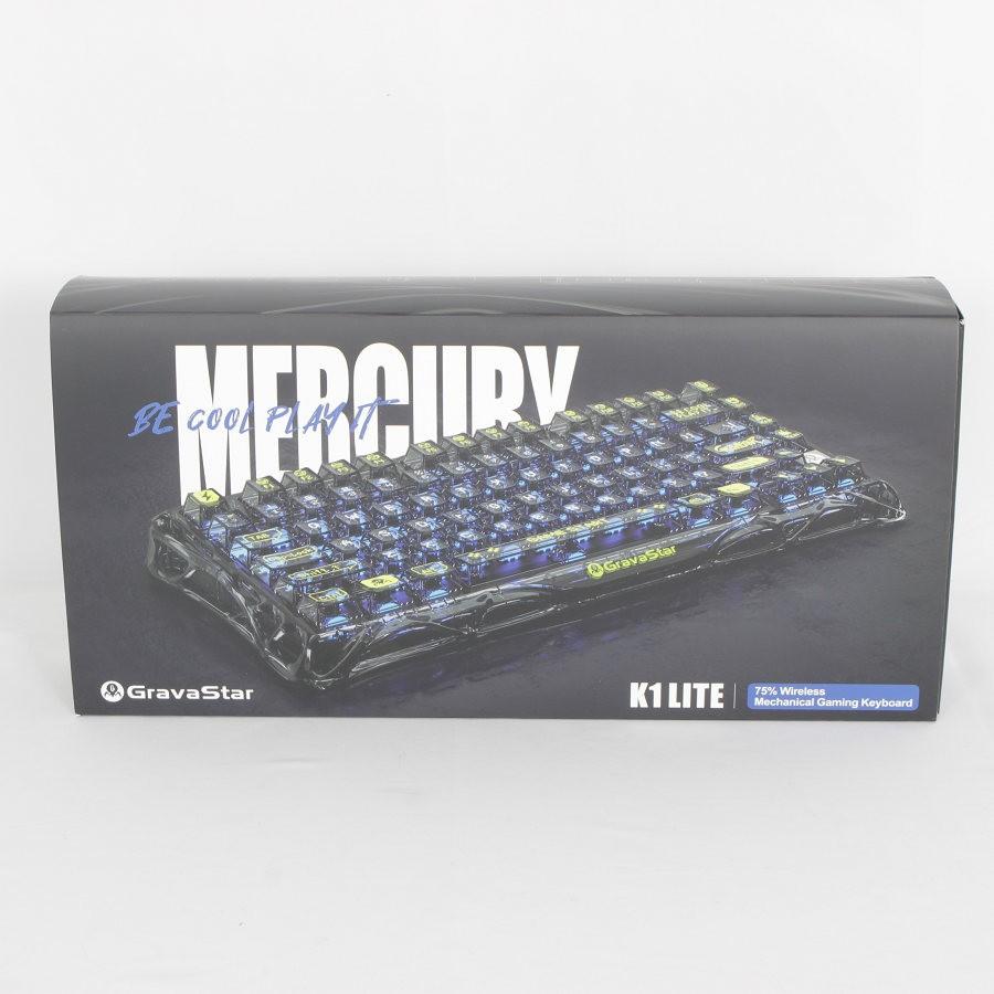 ボーナスストア+5％【新品】GravaStar Mercury K1 Lite 透明ブラック