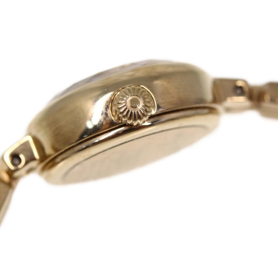 agete（アガット） 美品・アガット ソーラーウォッチ ラウンドフォルム