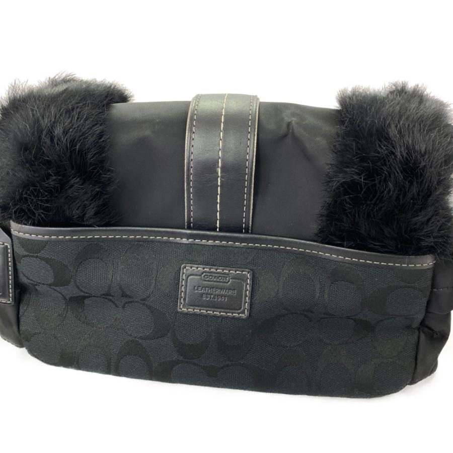 COACH（コーチ） シグネチャー・ファー ショルダーバッグ/3589