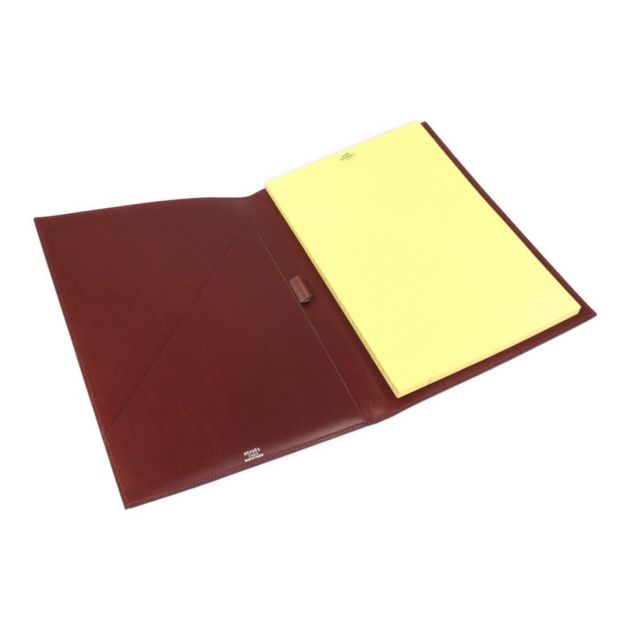 HERMES（エルメス） ボックスカーフ ノートカバー メモパッド ノート