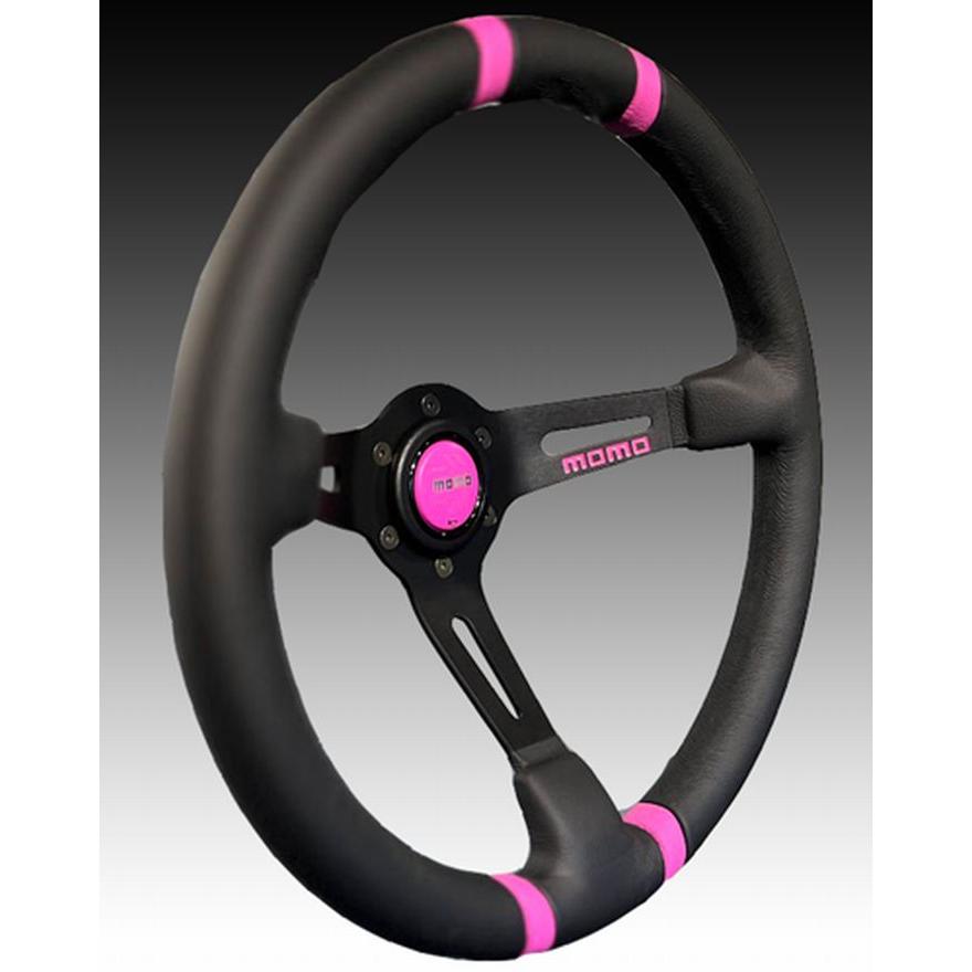 MOMO（モモ） MOMOモモドリフト ピンクリボンステアリング外径選択必要