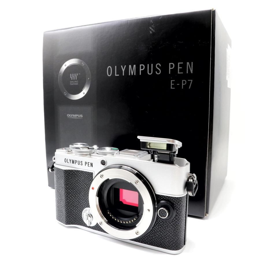 ミラーレス一眼 OLYMPUS PEN E-P7 ボディ シルバー オリンパス k2769