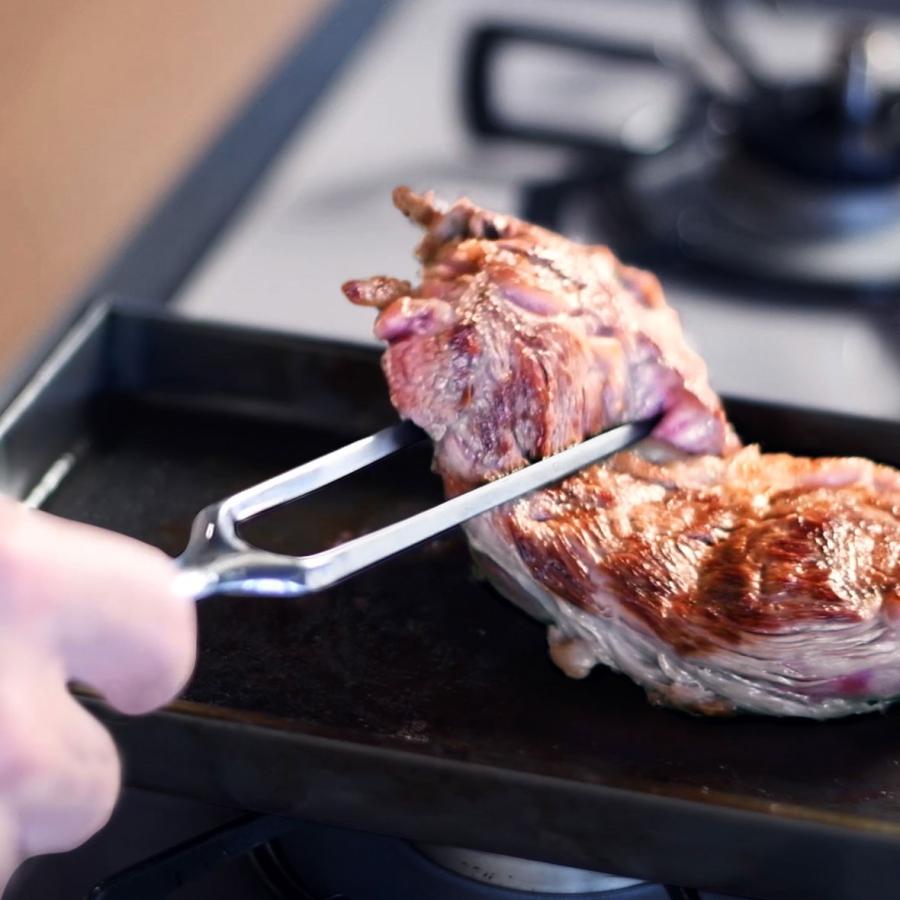 大人の鉄板 《大人の鉄板》 ステーキナイフ＆ミートフォーク【製造元