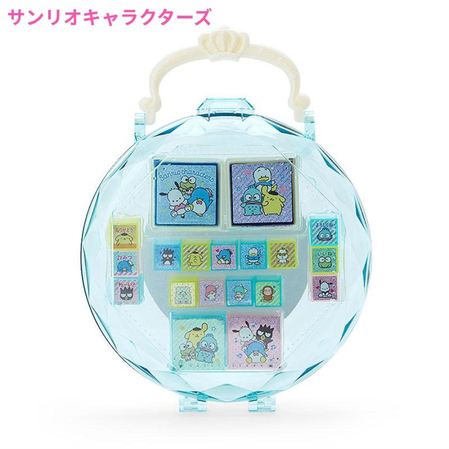 サンリオ スタンプセットL インクパッド付き 17柄 セット デザイン