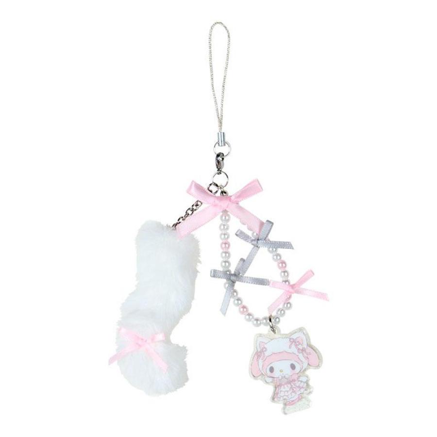 サンリオ ストラップ 白猫バレリーナ ハローキティ マイメロディ