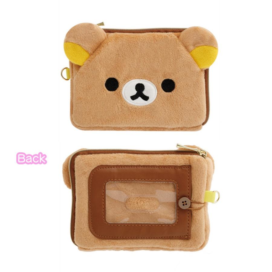 リラックマ ぬいぐるみパスケース コリラックマ キイロイトリ チャイ