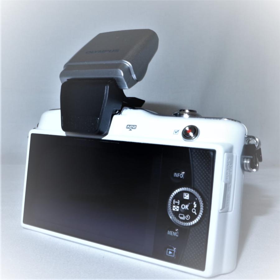 OLYMPUS PEN mini E-PM1 レンズキット ホワイト LKIT WHT ミラーレス