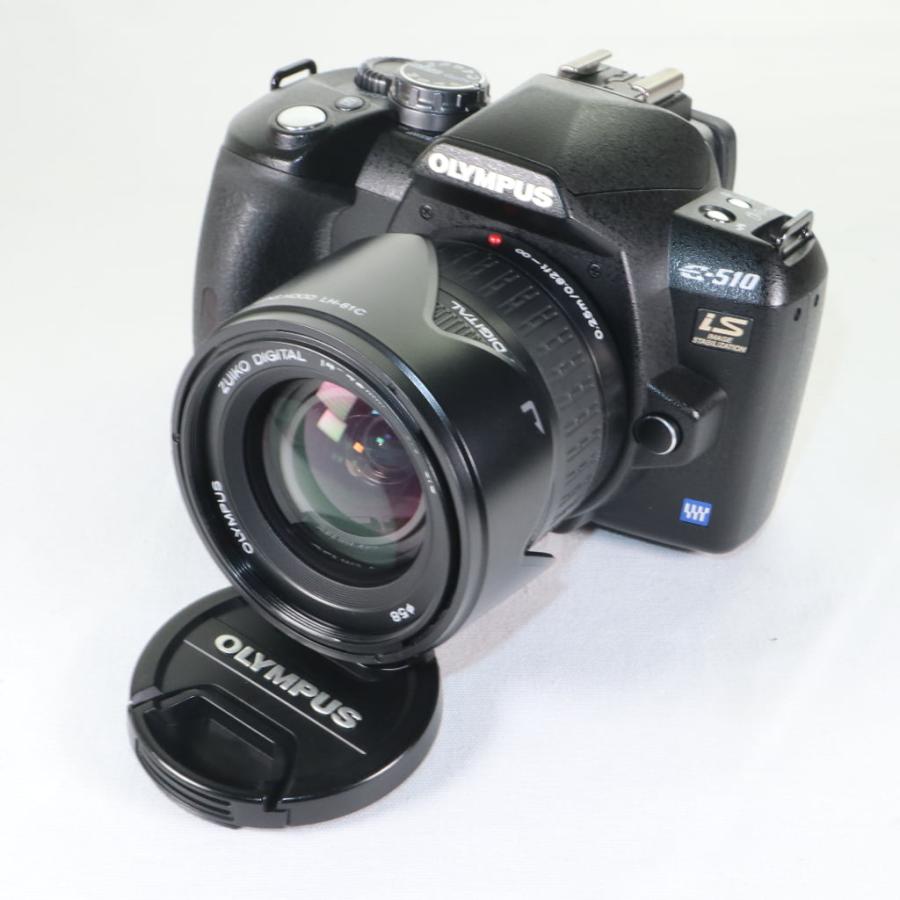 OLYMPUS E-510 レンズキット ブラック オリンパス k1743 : りん