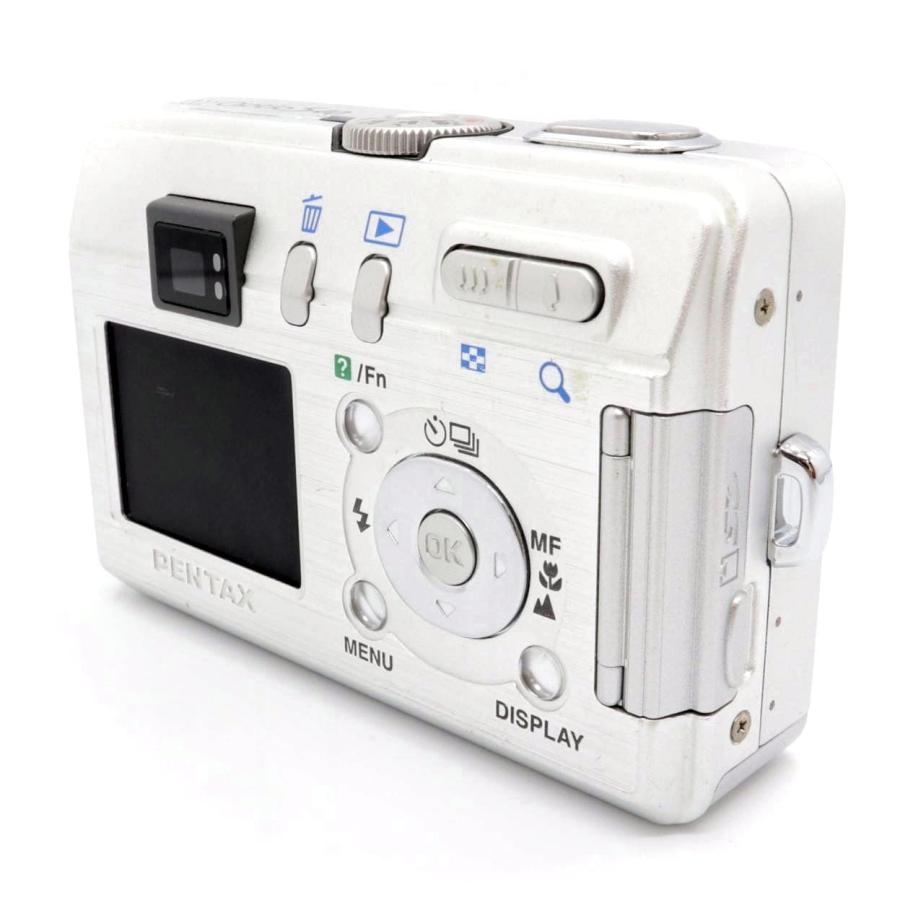 コンパクトカメラ PENTAX Optio S40 シルバー ペンタックス k2808