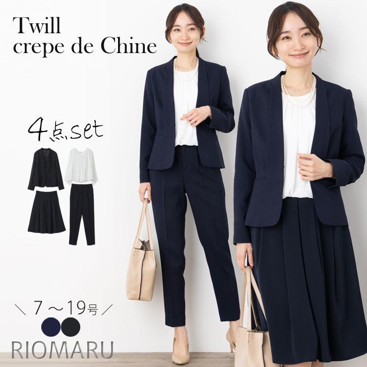 スーツ レディース セレモニースーツ 入学式 ママスーツ 卒業式 細