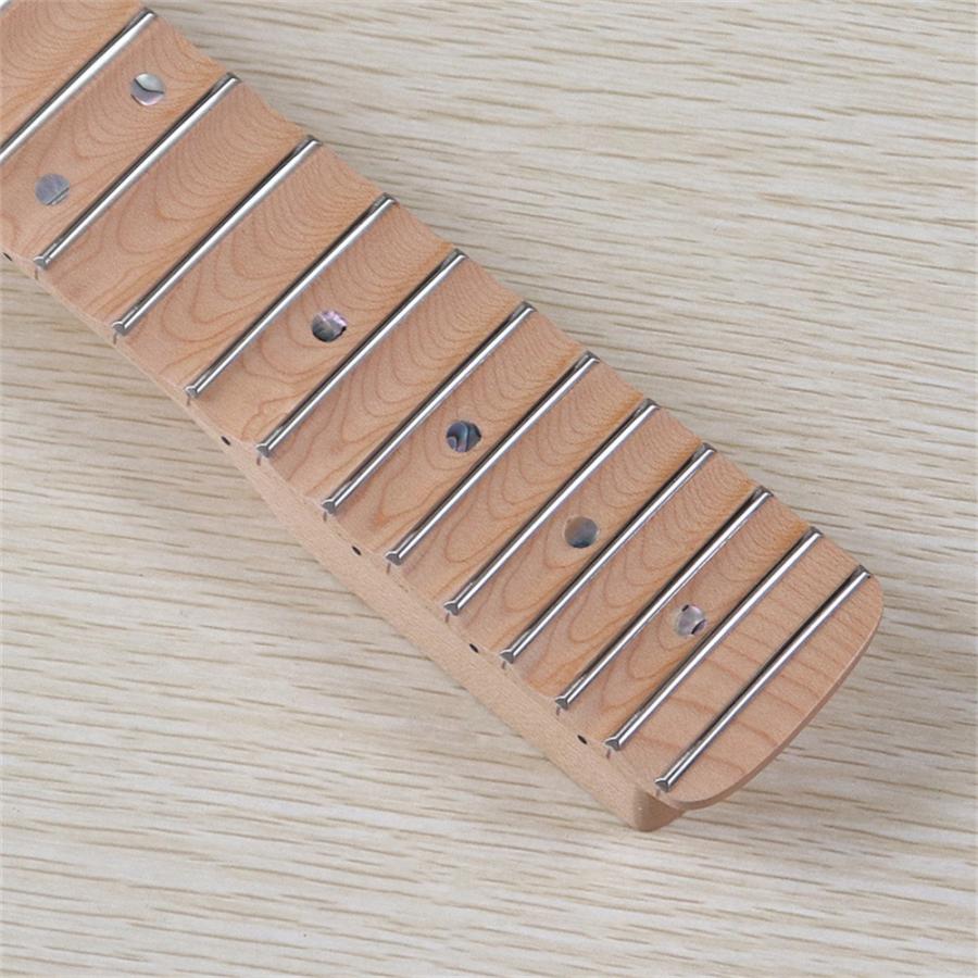 ギターネック STタイプ用交換ネック 凸凹 波木目 22フレット エレキ