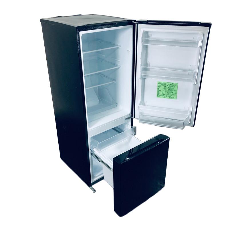 冷蔵庫 中古 REFAGE YRZ-F15LK 2024年製 2ドア 156L ブラック ファン式