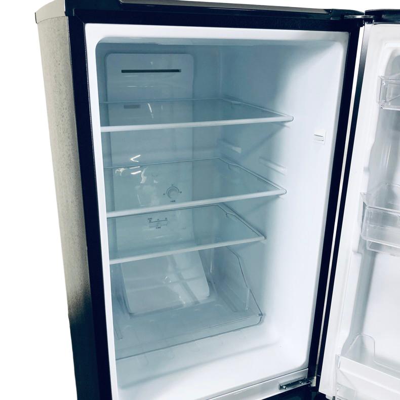 冷蔵庫 中古 REFAGE YRZ-F15LK 2024年製 2ドア 156L ブラック ファン式