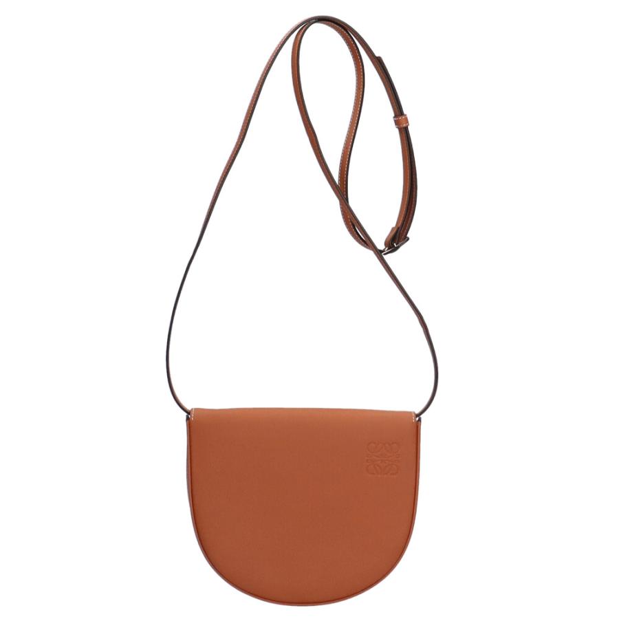 LOEWE（ロエベ） LOEWE HEEL POUCH ショルダーバッグ レザー タン