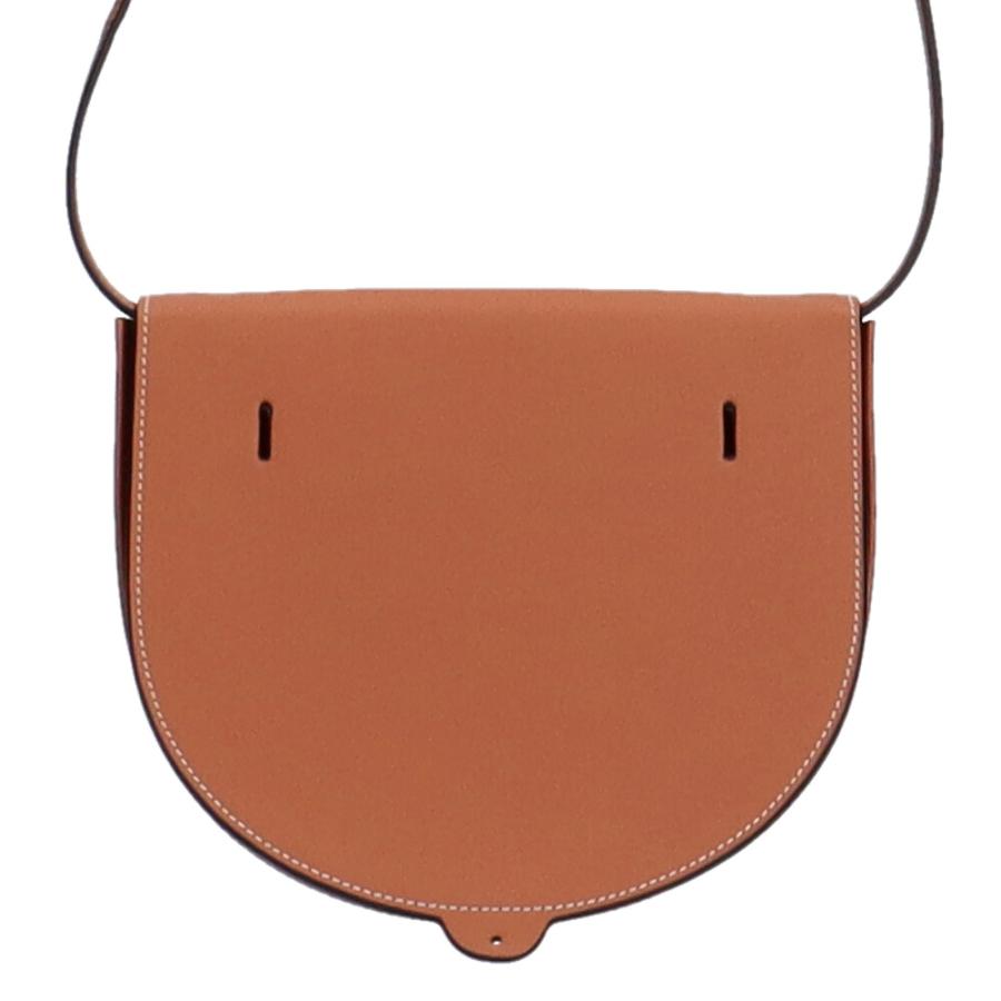 LOEWE（ロエベ） LOEWE HEEL POUCH ショルダーバッグ レザー タン
