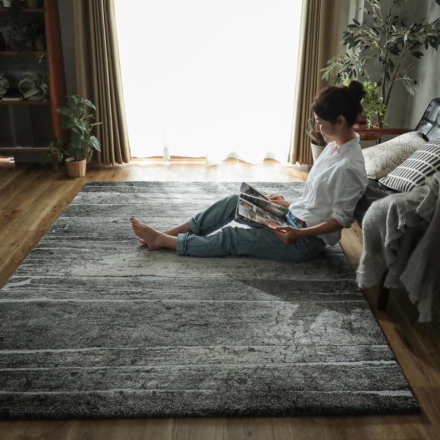 グラムスタイル ラグ カーペット ウィルトン織 2畳 160×230cm 絨毯