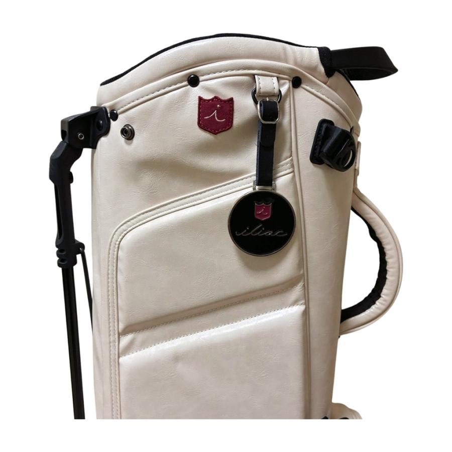 スタンド キャディバッグ ヴィンテージ ホワイト 白 イリアックゴルフ