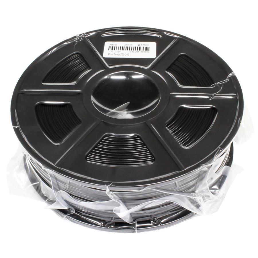 3Dプリンターフィラメント ABS樹脂 1.75mm ブラック(黒) : 走人 - 通販