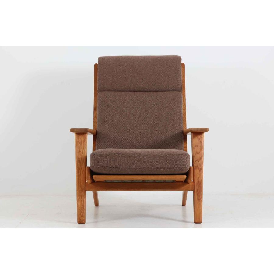 北欧家具ビンテージ GE290A ハイバックソファ オーク材 Hans J.Wegner