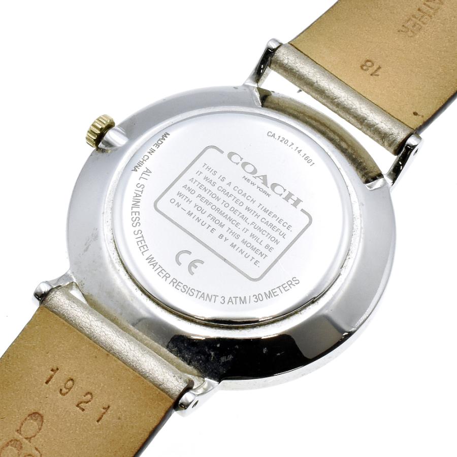 COACH コーチ CA.120.7.14.1601 QZ クォーツ 腕時計 シルバー : 株式