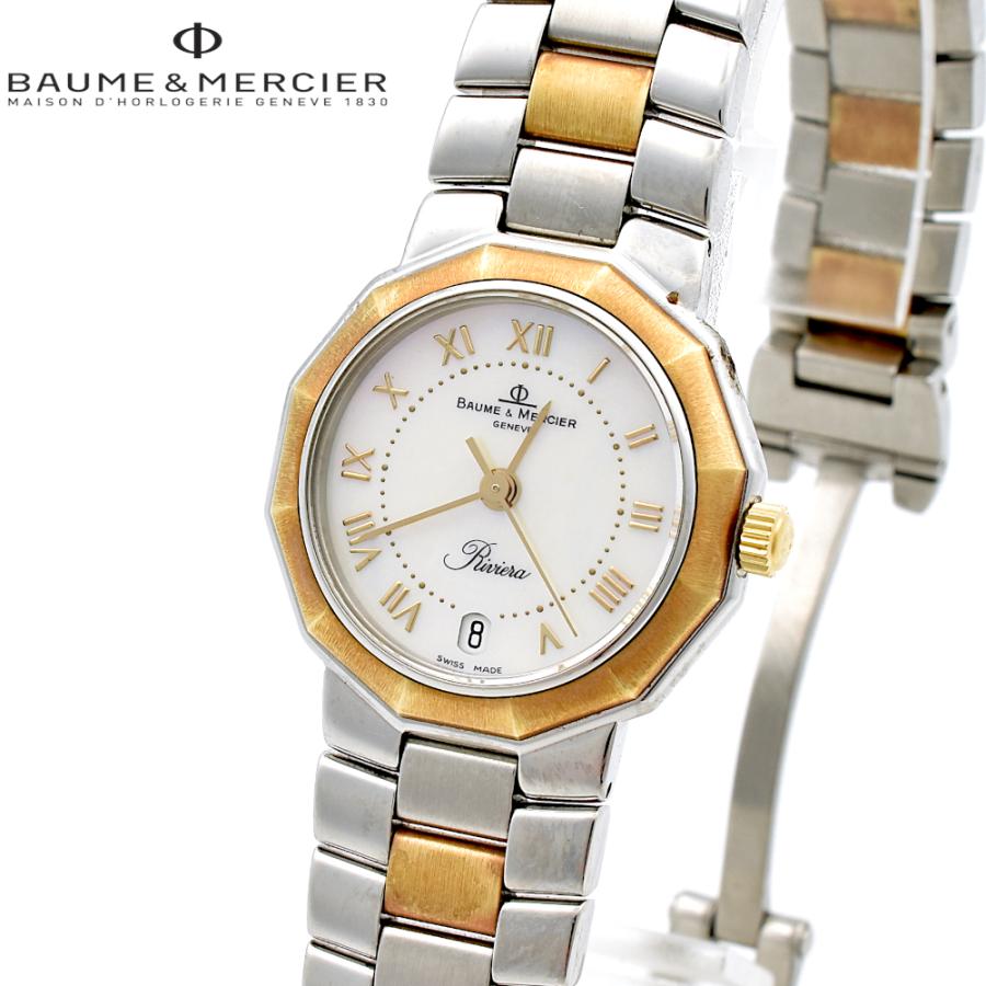 BAUME&MERCIER（ボーム&メルシエ） 5231 シェル文字盤 リビエラ デイト
