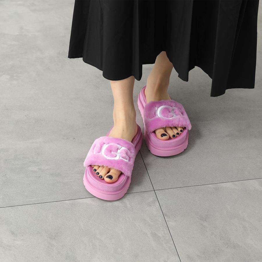 UGG（アグ） サンダル LATON FUR SLIDE レイトン ファー スライド