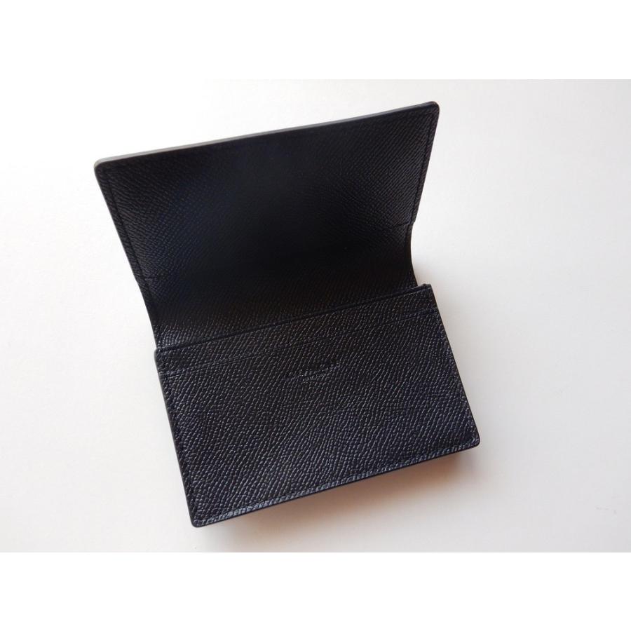 COACH（コーチ） カードケース 名刺入れ 黒 ブラック レザー 革