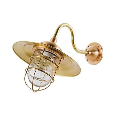 松本船舶 マリンランプ 2S号アクアライト ゴールド LED球付(R2S-AQ-G