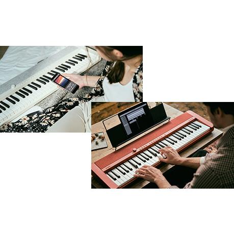 CASIO(カシオ) CT-S1 WE スタンド・ヘッドホン セット［ホワイト