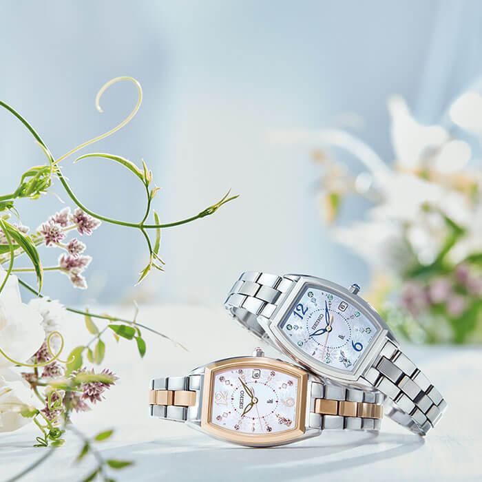 LUKIA セイコー ルキア ソーラー 電波 時計 SEIKO 腕時計 レディース