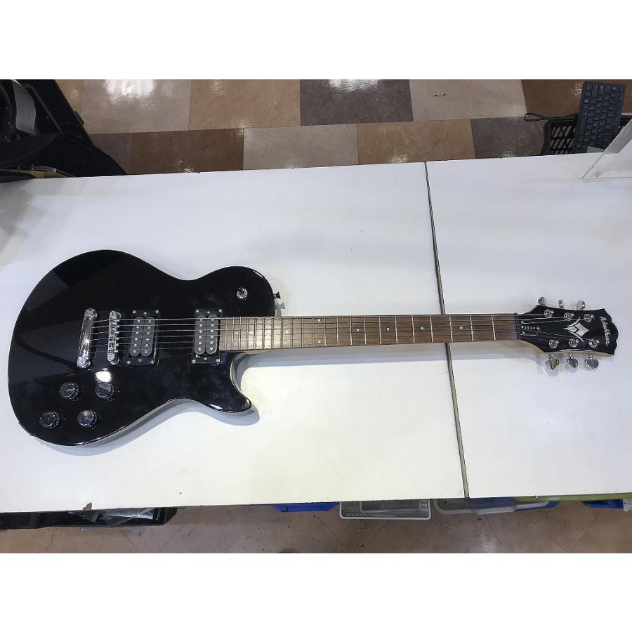 ワッシュバーン Washburn エレキギター ブラック WIN14 : ワットマン