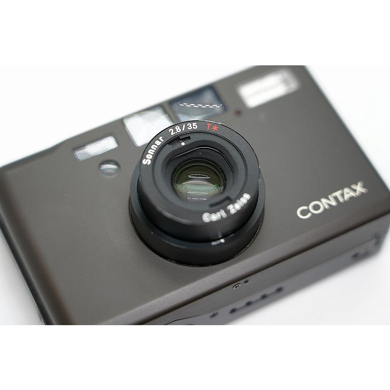 コンタックス CONTAX コンパクトフィルムカメラ チタンブラック T3