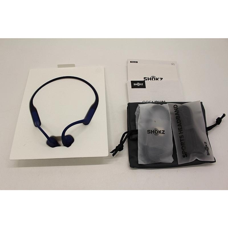 ショックス Shokz 骨伝導イヤホン BLUE S803 : ワットマン Yahoo