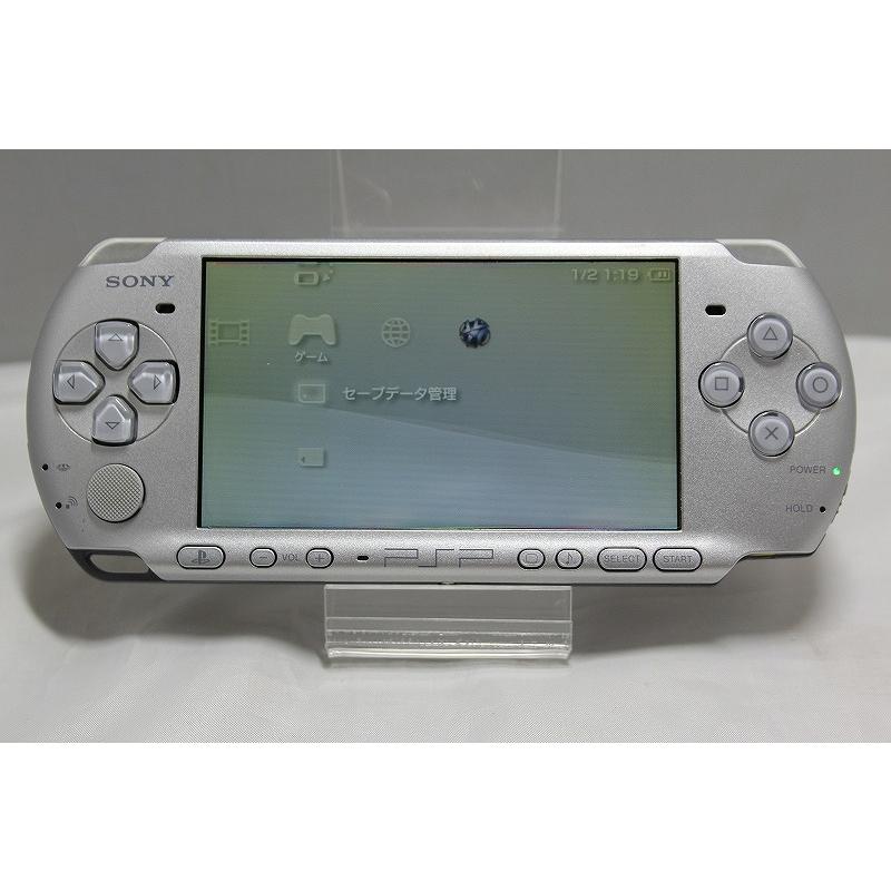 ソニー SONY PSP[メモリースティック4GB付き] ミスティック・シルバー