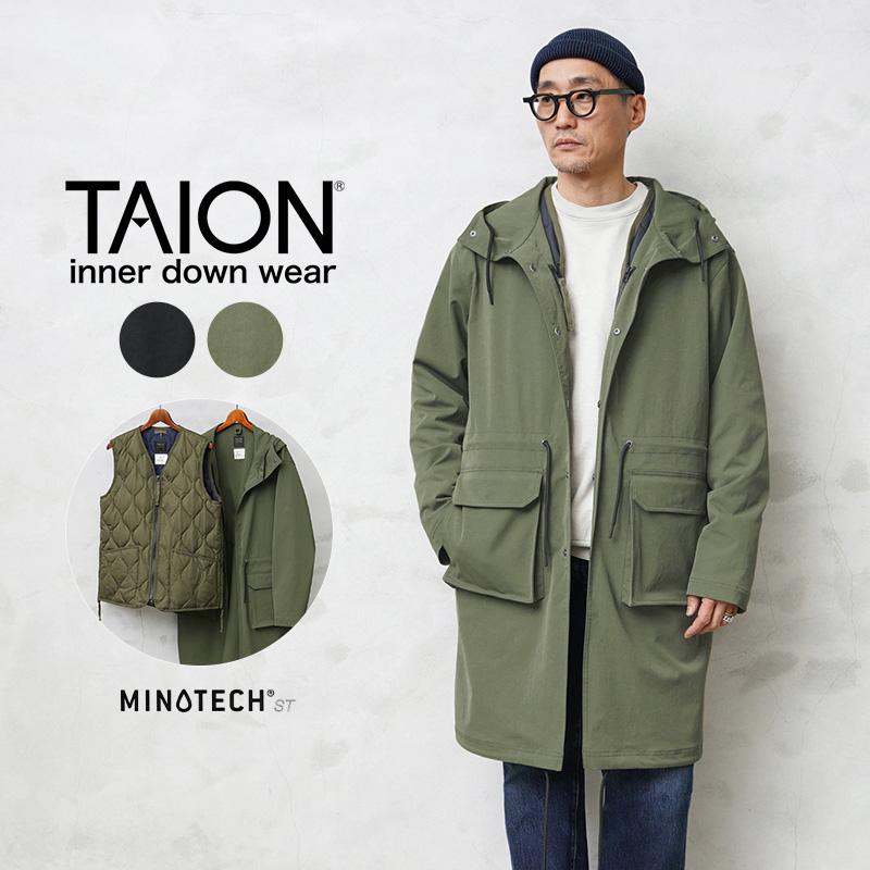 TAION（タイオン） TAION-CR22ML+001ZML-1 CR LINE フーデッドコート