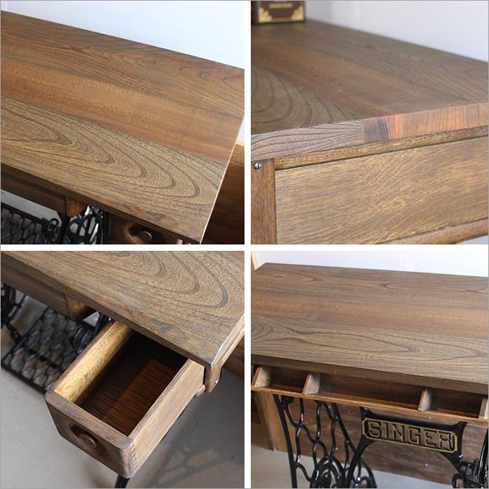 SINGER シンガー アンティーク ミシンテーブル｜ミシン脚 テーブル