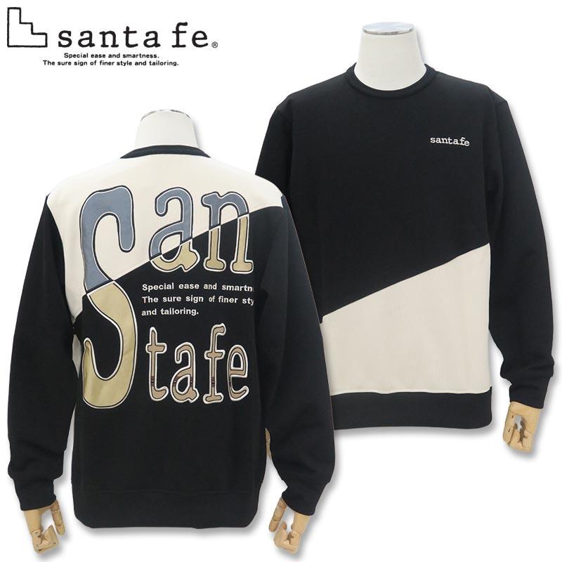 サンタフェ WF切替バックモチーフロゴ トレーナー 48 50 52 サイズ L