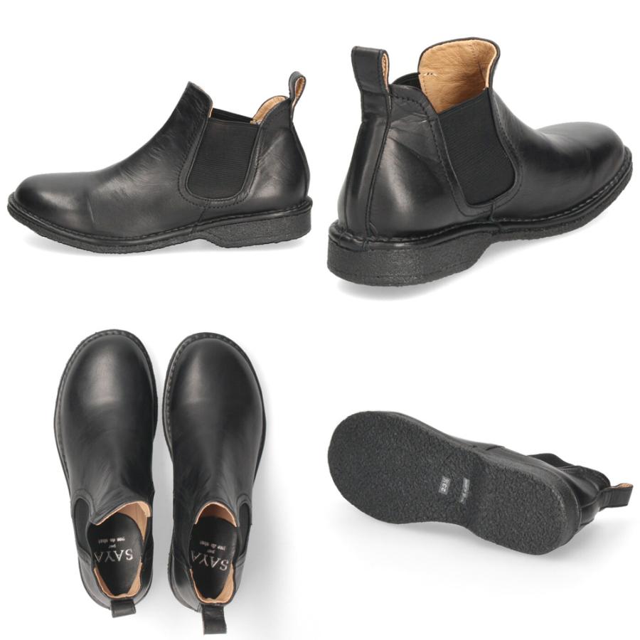 SAYA（サヤ） ブーツ レディース サイドゴアブーツ 本革 日本製