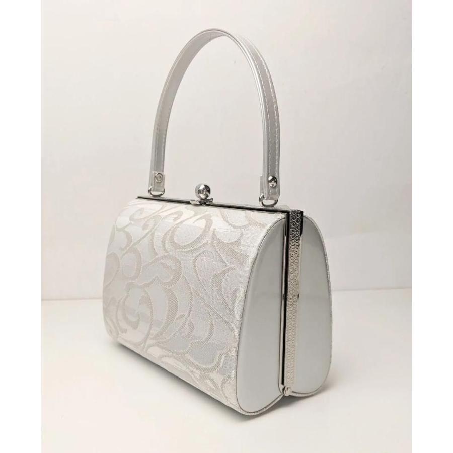 和装 草履バッグセット フォーマル 帯地 シルバー フリーサイズ u25