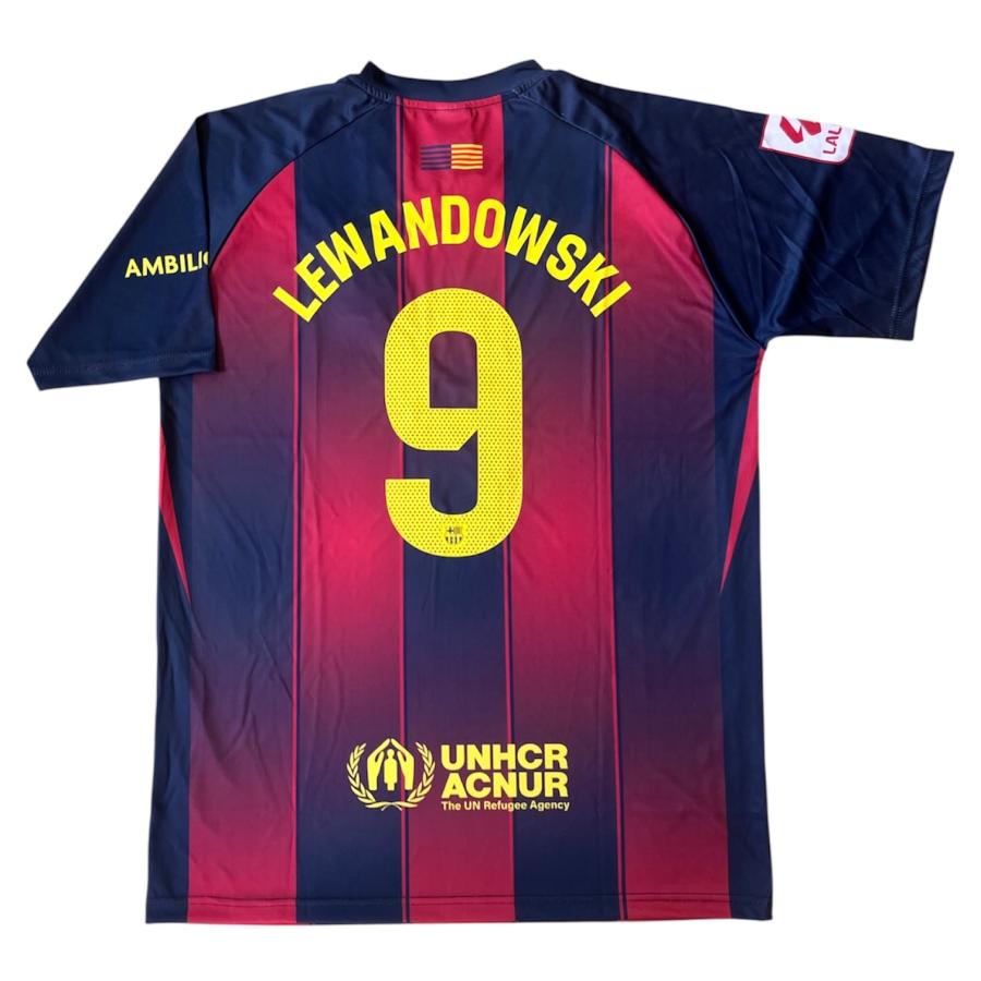 レバンドフスキ背番号9 バルセロナ ホーム 25/26 レプリカユニフォーム
