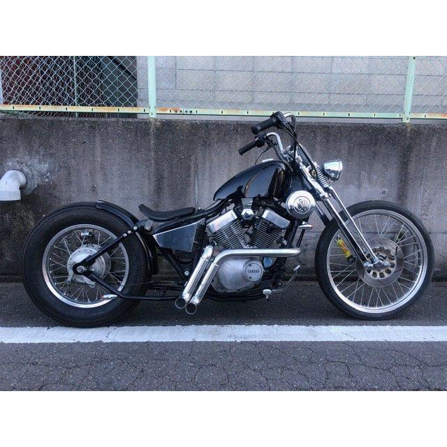 部品屋K&W ショートショットマフラー ビラーゴ250 YAMAHA ヤマハ フル