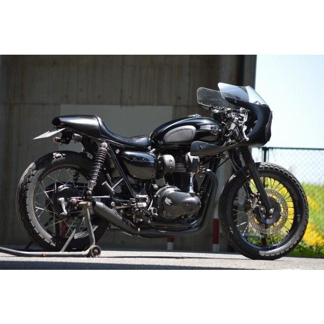 AN-BU アンブ フルエキマフラー2in1 W400 W650 KAWASAKI カワサキ フル