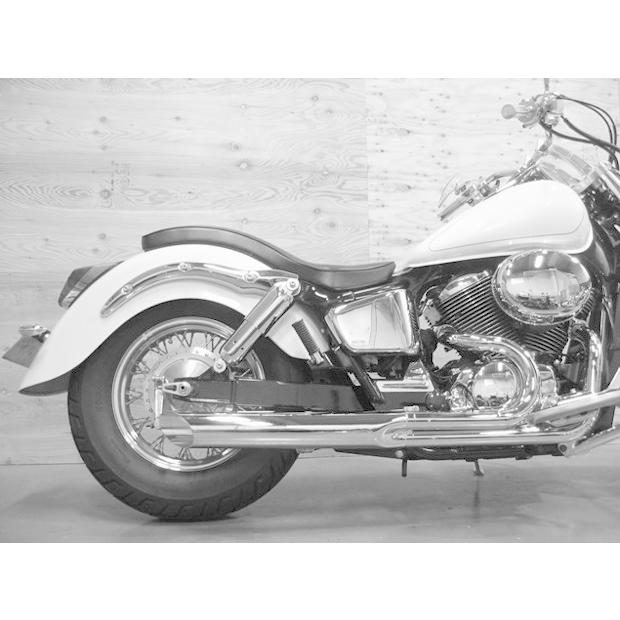 KENTEC（ケンテック） 極太スラッシュカット2IN1マフラー 90Φ シャドウ