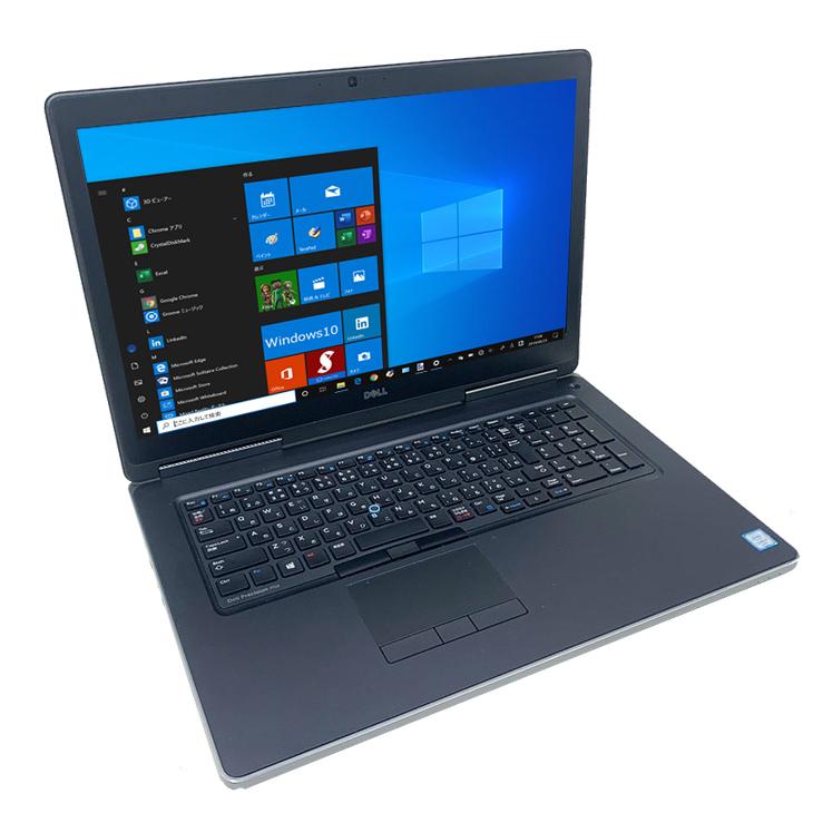 DELL（デル） DELL 17.3型 PRECISION 7710 中古 ノート Office Win10