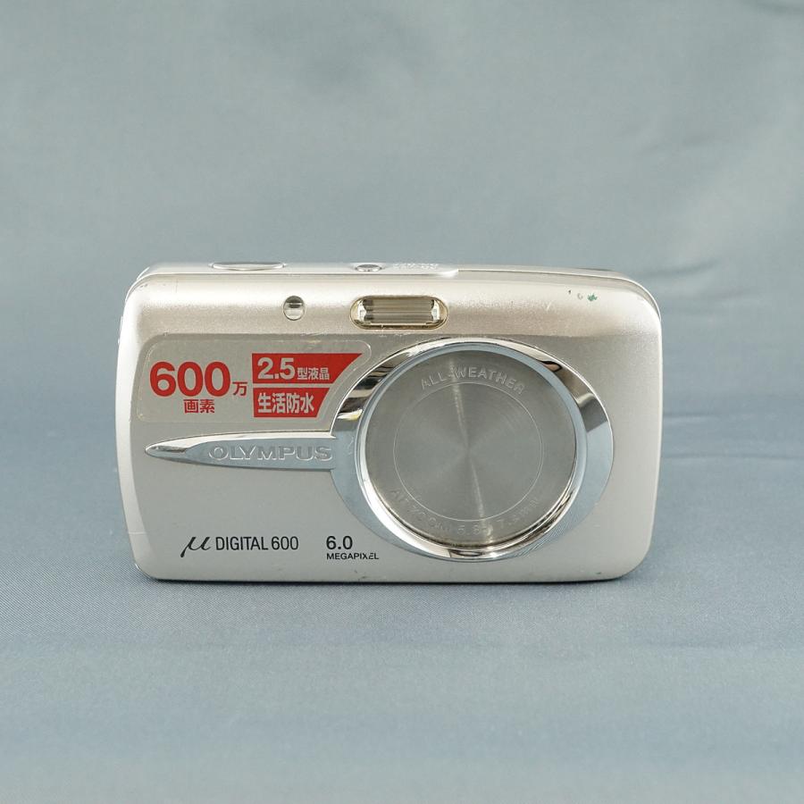 μ（ミュー） OLYMPUS μ DIGITAL 600 デジタルカメラ USED品 本体+